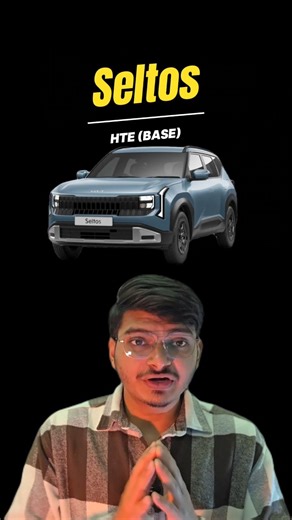 Mayank Verma on Instagram: "Kia Seltos HTE Base Model Review🔥Value for Money? #kiaseltos2026 #seltosfacelift #explore #automobile Kia Seltos HTE — the base model that punches above its price. In this short I break down the must-know features, safety kit, and why the HTE is a terrific value-for-money pick. Quick highlights: halogen projector headlamps, 10.25” infotainment, 6 airbags & ESC, 1.5L petrol options, and starting price ≈ ₹10.99 Lakh (ex-showroom). Watch full review on my channel! The b