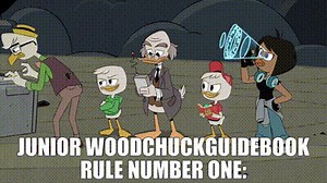 Junior WoodchuckGuidebook Rule number one:
