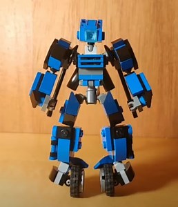 LEGO MOC-159107 Motorcxcle Transformer (Other 2023)