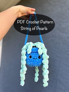 Mini String of Pearls PDF Crochet Pattern - Chunky Yarn Crochet Pattern; Chunky Yarn String of Pearls - Etsy Canada