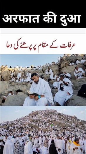 Arafat Ki Dua 🤲 | Powerful Dua on Day of Arafah | Hajj Special Short