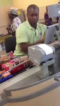 Fastest grocery cashier