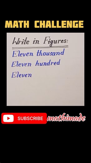 Can You Write This Number Correctly | math challenge