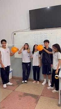 🎈🚀 Balão-Foguete & Equação de Torricelli #educação #ensinodefisica #science #ciência