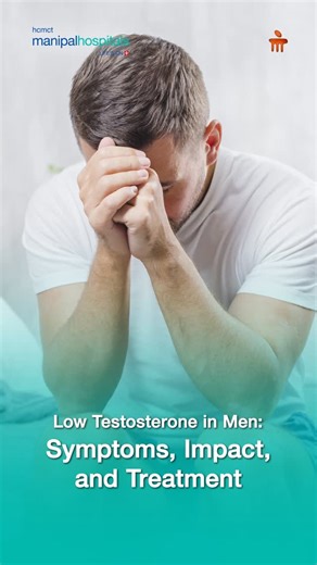 Manipal Hospitals on Instagram: "Low testosterone is more common than you think and can quietly affect energy levels, mood, and intimacy. Dr. Naman Aggarwal, Associate Consultant - Urology, Renal Transplant & Robotic Surgery at Manipal Hospitals Dwarka, New Delhi, explains how symptoms like fatigue, low sex drive, mood changes, and erectile dysfunction may be hormonal rather than personal or age related. With proper evaluation and confidential testing, low testosterone can be accurately diagnose