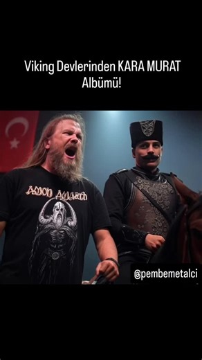 Pembe Metalci on Instagram: "Johan Hegg, Kara Murat’a Hayran Kaldı: Amon Amarth'tan Epik Türk-Viking Destanı Albümü! Melodik death metal sahnesinin devlerinden, sinefil kimliğiyle de adından söz ettiren Amon Amarth’ın solisti Johan Hegg, Cüneyt Arkın’ın Kara Murat serisinden adeta büyülendi! Letterboxd’da 22bin takipçili “MaceWindu666” kullanıcı adıyla film yorumları yapan Hegg, “Bu adam kılıç kullanmayı benden iyi biliyor” diyerek filmlere sırayla 5 puan verdi, Kara Murat’ın savaş sahnelerindek
