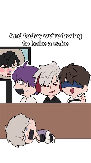 I love you Xavier but you’re banned to enter the kitchen #loveanddeepspace #caleb #sylus #rafayel #zayne