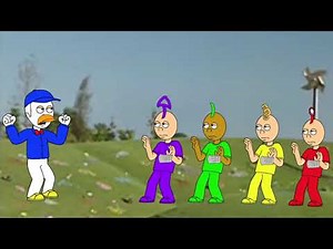 Donald Duck grounds the Teletubbies/Grounded