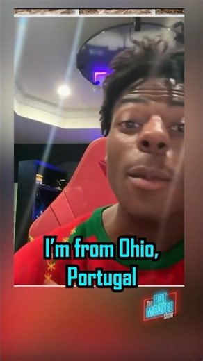 "Where I'm from we call it futbol..I'm from Ohio, Portugal" 😂😂 ~ @ishowspeedsui