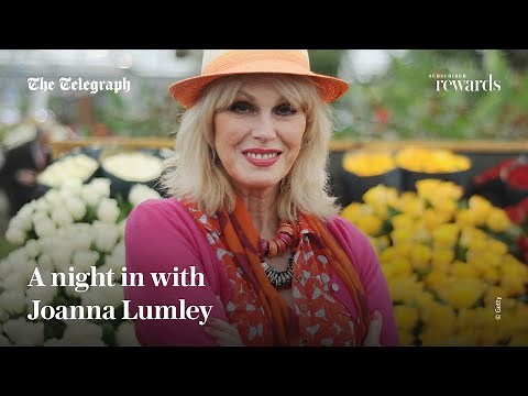 A night in with Joanna Lumley