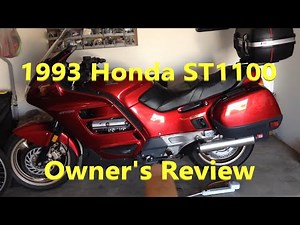 1993 ST1100 Review and Comparison With R1200RT, FJR ST1300 1 of 2