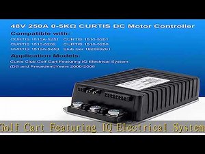 Replace 1510A-5251 48V 1510-5251 Motor Controller 250A 0-5kΩ1510A-5250 Curtis DC SepEx Motor Contro