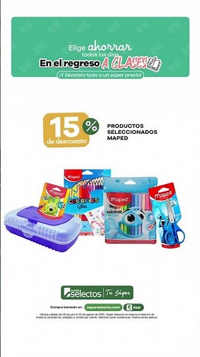 ¡Da color y precisión a tu regreso a clases con Maped!