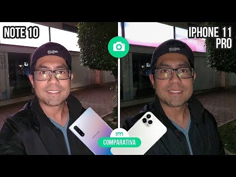 iPhone 11 Pro vs Galaxy Note 10 | Comparativa de cámaras