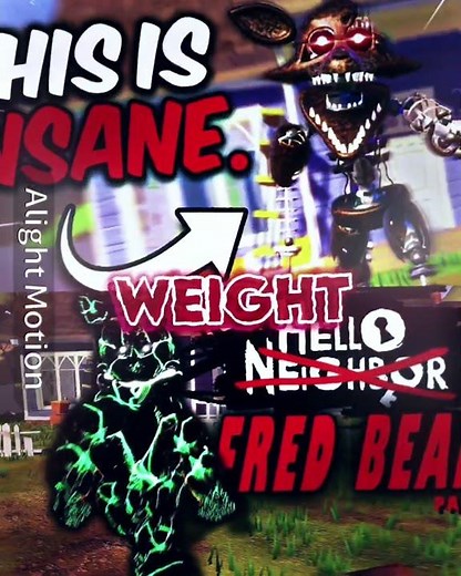 Hello neighbor Ignited Foxy VS Hello neighbor Fredbear￼