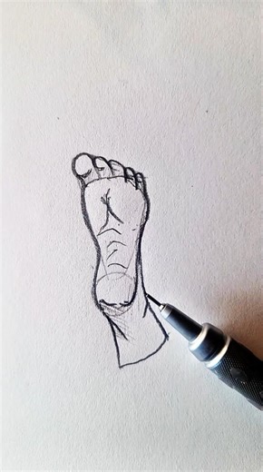 Level 1 Hack: How to draw the "Achilles" line ✨ #foryou #art #shorts #easydrawing #drawing #tutorial