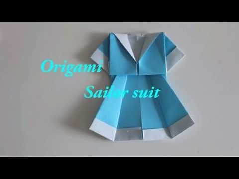 Origami Sailor suit