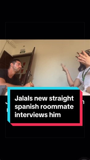 Jalal's new straight Spanish roommate interviews him