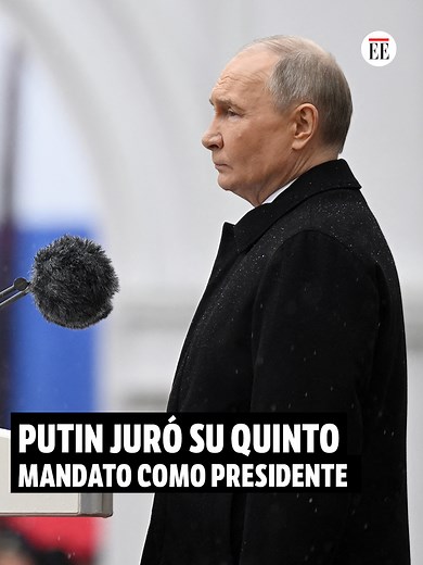 Putin asume un nuevo mandato presidencial en Rusia