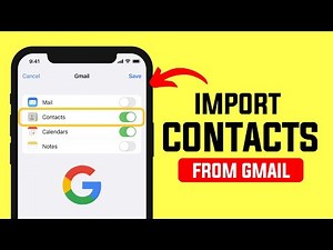 How to import Contacts From Gmail to Phone