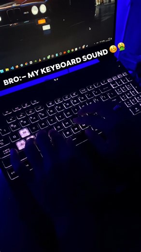 CtrlAltVivek on Instagram: "Only real keyboard users will understand this feeling… 🔥🎧 Mechvibes ON = Satisfaction 100% 😮‍💨✨ #mechvibes #keyboardasmr #typingsound #keyboardvibes #pcsetup #techreels #satisfyingreels #typingasmr #gamingsetup #keebs #mechanicalkeyboard #viralreels"