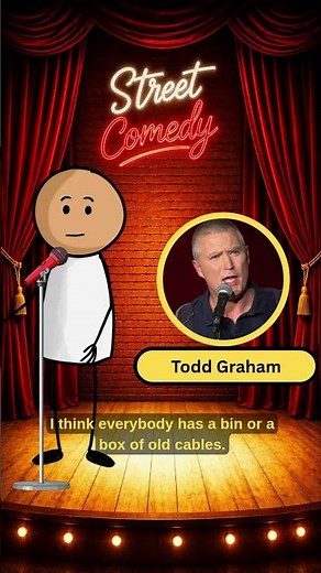 Todd Graham Stand-Up Comedy | Why Does Everyone Keep Old Cables? 😂