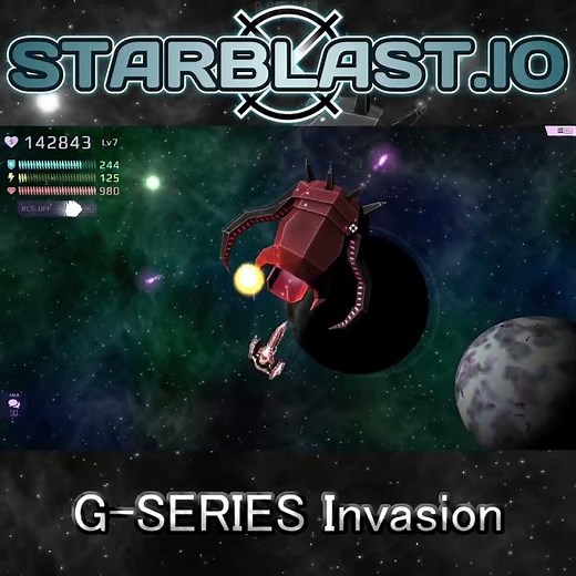 【STARBLAST.IO】 - G-SERIES Invasion - "Burn it all down!" - 20251128 #shorts