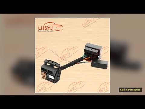 DS RCD360 Car ISO CANBUS Adapter Decoder Simulator Plug Play ISO Quadlock Adapter Cable For VW