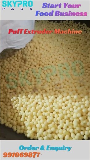 Puff Making Extruder Machine | Start Puff Snacks Business in India