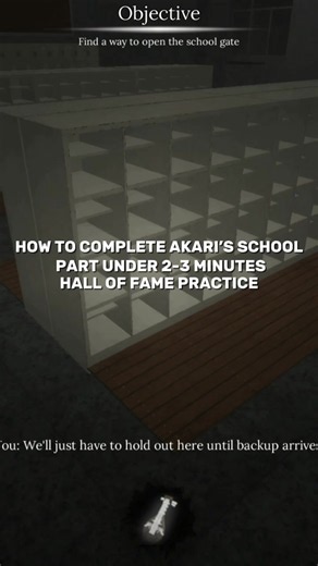 HOW TO COMPLETE AKARI’S SCHOOL PART under 2-3 minutes ( HOF PRACTICE ) #themimicroblox #themimic #rage #roblox #robloxfyp