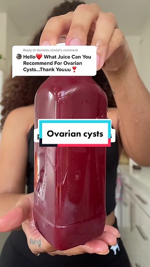 Powerful Juice for Shrinking Ovarian Cysts