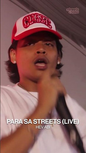 Hev Abi performs "Para Sa Streets" | LIVE @ Quezon City