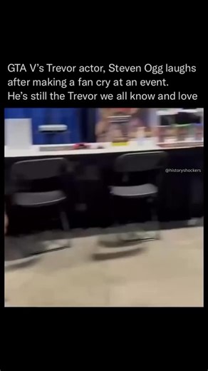 History Shockers on Instagram: "At a recent event, Steven Ogg — the unforgettable force behind Trevor in GTA V — slipped right back into that wild, unpredictable energy he’s famous for. He leaned in with that signature Trevor intensity, and the moment was so real, so unfiltered, that a young fan actually burst into tears. Ogg immediately cracked up, breaking character and showing the softer side behind all the chaos. It was the perfect blend of unhinged Trevor energy and genuine human warmth — a