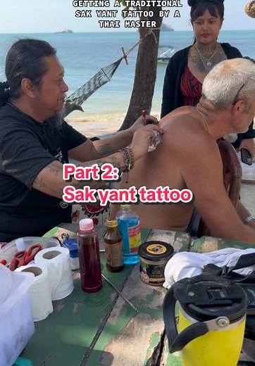 Getting a Traditional Sak Yant Tattoo in Thailand