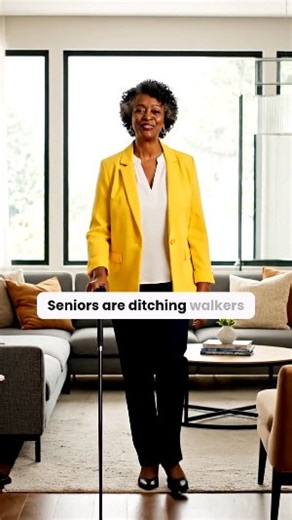 This sleek foldable cane is gaining popularity as a smarter alternative to walkers. Seniors are loving the freedom and design. | ChromaCraft