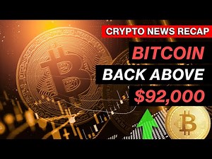 BTC back above $92K, BlackRock bullish on tokenized assets, Kalshi raise $11B - Daily Crypto Recap