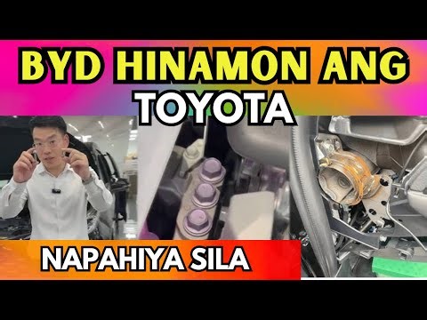 BYD ININSULTO ang TOYOTA, Sinabi nila na NANGONGOPYA daw ang JAPAN! Pero ang BYD walang KALIDAD!