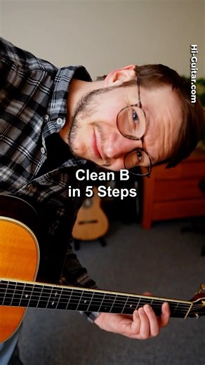 Struggling With the B Chord? 5‑Step Beginner Fix