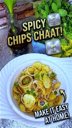 Spicy Chips Chaat Recipe #food #recipe #chatrecipe #shorts #odiafood #viralrecipe #layschaat
