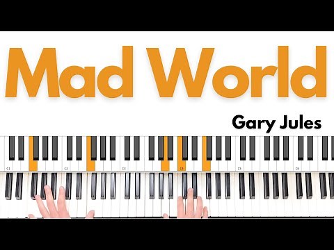 Comment jouer "MAD WORLD" - Gary Jules au piano | Tutoriel PianoVoix