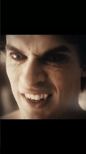 Damon's vampire face
