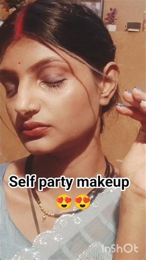 party makeup tutorial for beginners #makeuptutorial #shortsfeed