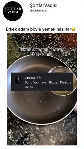 erkek adam böyle yemek hazırlar😂😂#erkekleryemekte #yemeksevgisi #erkekmutfakta #lezzetdünyası #yemekkeyfi