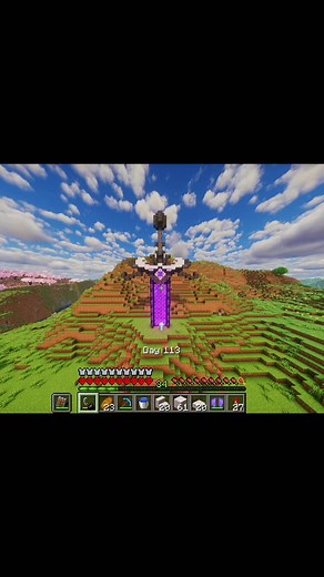 Minecraft Medieval Village S1 EP2: Nether Portal Sword Build