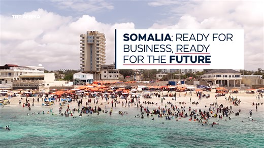 Somalia is undergoing a strong economic transformation with booming infrastructure, thriving markets, and steady 4% growth driven by agriculture, livestock, and a revitalised blue economy. The government says the country is "open for business and ready to rise". | TRT Afrika