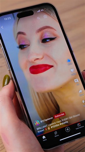 Master the Perfect Red Lipstick Look with This Fun Hack! 💄✨