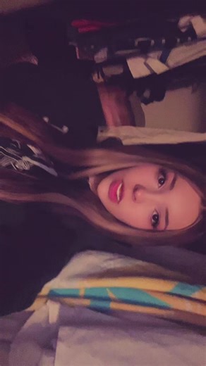 I had gum in my mouth