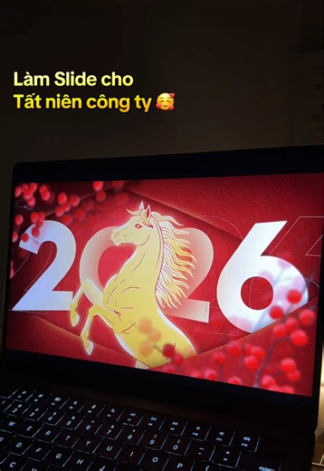 Hướng dẫn Làm Slide Tất Niên Công Ty Độc Đáo