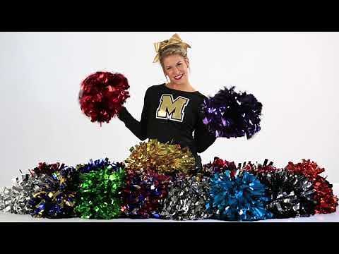 Cheerleading.com Metallic Poms