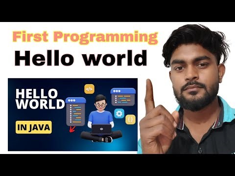 Java Hello World Program | Java Programming for Beginners
